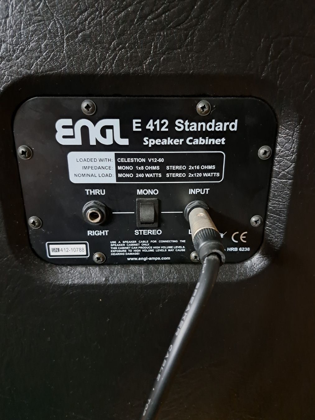 Engl Verstärker: ENGL Fireball Amp E625 + Box E412 Standard - 100% Neuwertig! – Neu (gemäss Beschreibung) aus Eglisau von Bbone 3