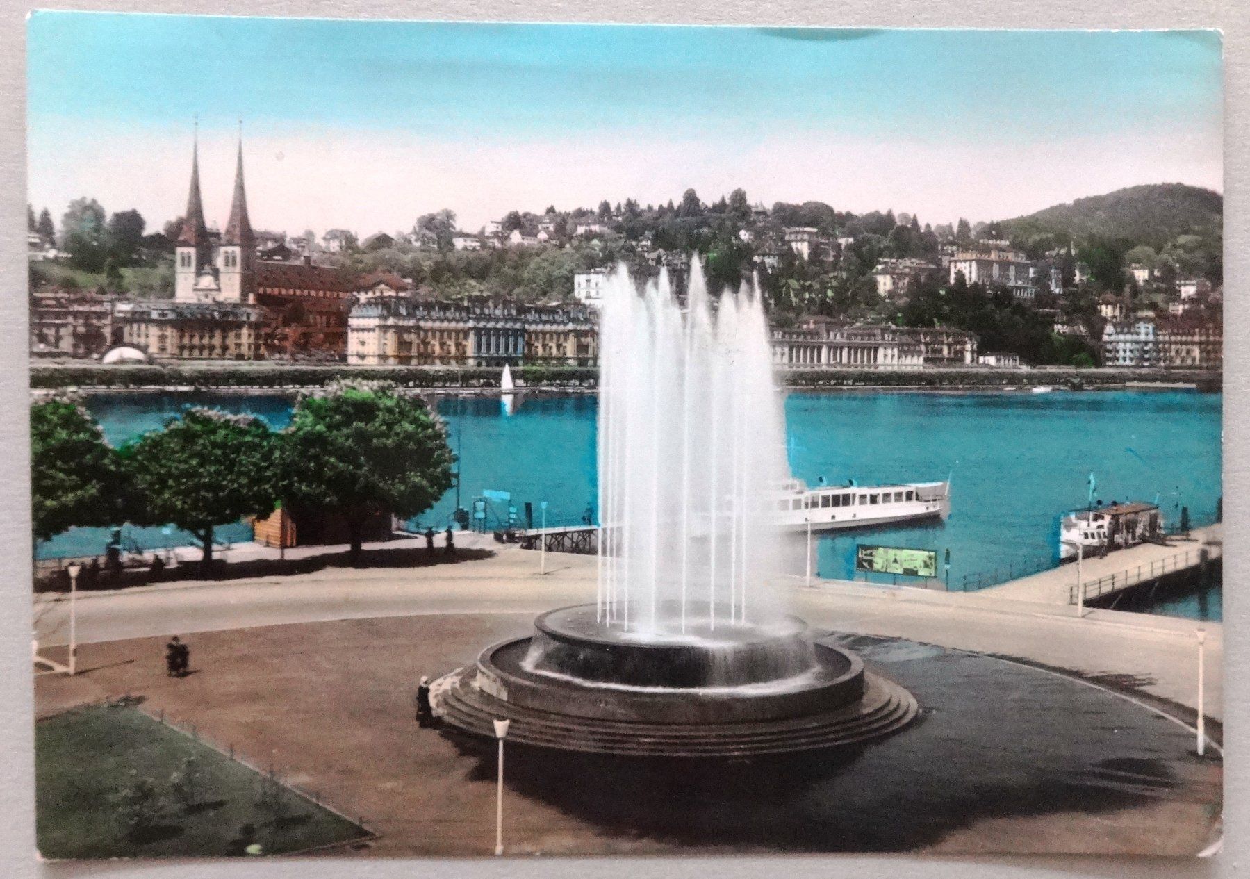 Cartoline postali: Luzern, Wagenbachbrunnen – Usato da Fétigny venduto da Billy2miny