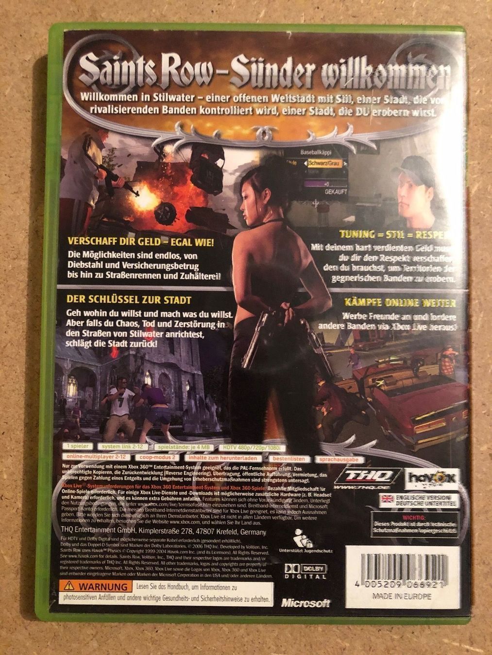 Spiele: Saints Row für Xbox 360 – Gebraucht aus Kestenholz von Mad18 1
