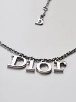 DIOR Logo Necklace Circa 1990-2000