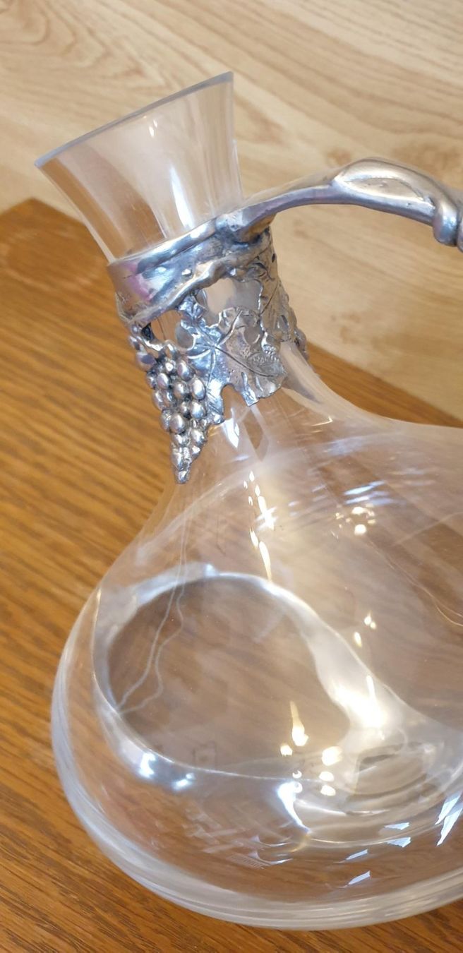 Carafes: Weinkaraffe mit dekorativem Ständer – D'occasion à Zürich par paule_toepfer 2