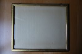Antiker Bilderrahmen handvergoldet - 30 x 35.5 cm