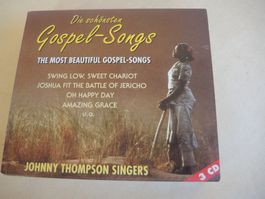 3 CD Gospel - Songs Johnny Thompson Singers Schöner Gesang