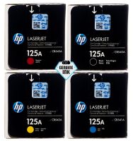 Original HP CB540A + CB541A + CB542A + CB543A Toner, 125A
