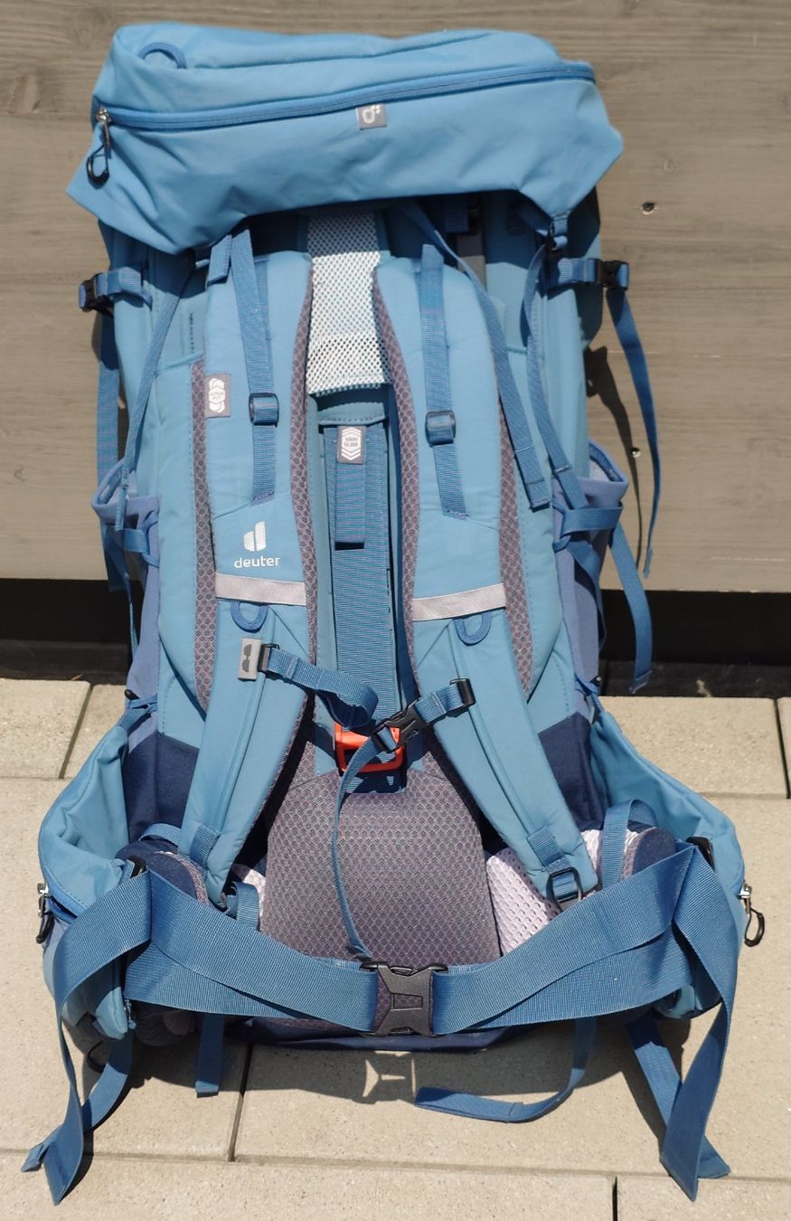Deuter Zaini: Deuter Rucksack Aircontact Core 60+10 – Usato da Rombach venduto da joergus 1