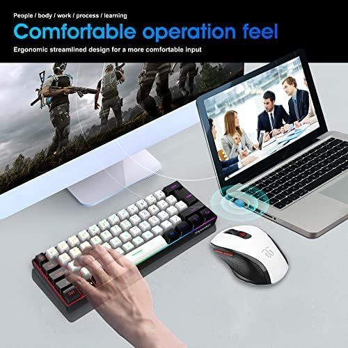Tastiere: 60 Prozent Tastatur Maus Wireless Gaming Combo – Nuovo e nell'imballaggio originale da Hundwil venduto da pac_6jh8 6