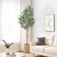 Künstlicher Olivenbaum 180 cm grosse Kunstpflanze