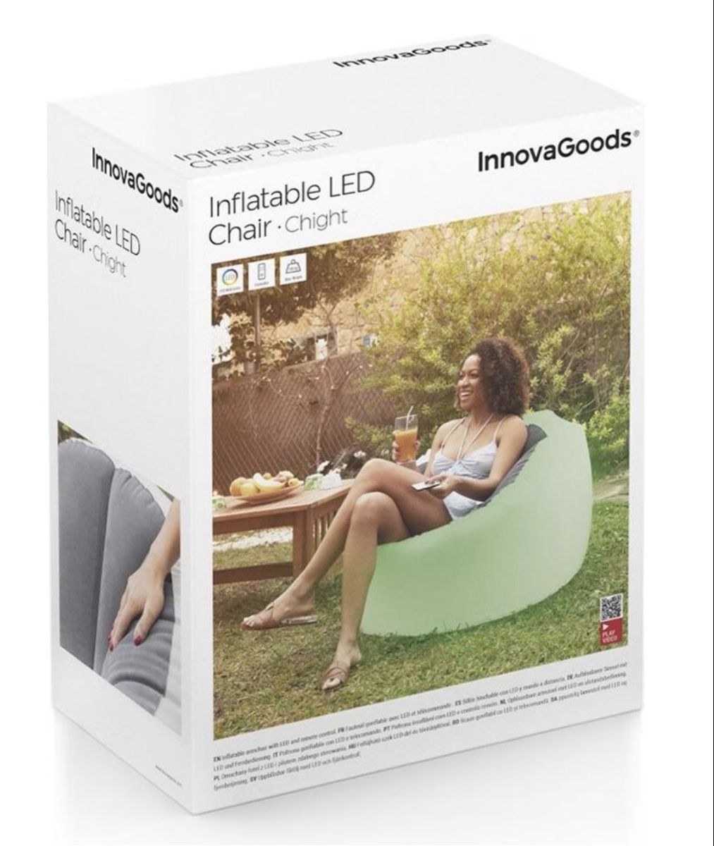 Sessel: Fauteuil gonflable à LED – Neu und originalverpackt aus Daillens von Colombine06