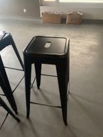 4 Barhocker, Metall, Industrial Style