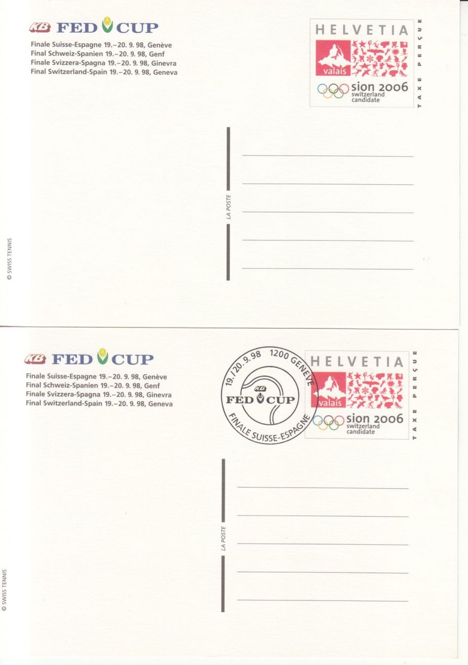 Tutti i francobolli: SGK PK 239 postfrisch und mit ET – Usato da Bürglen TG venduto da StampGraf 1