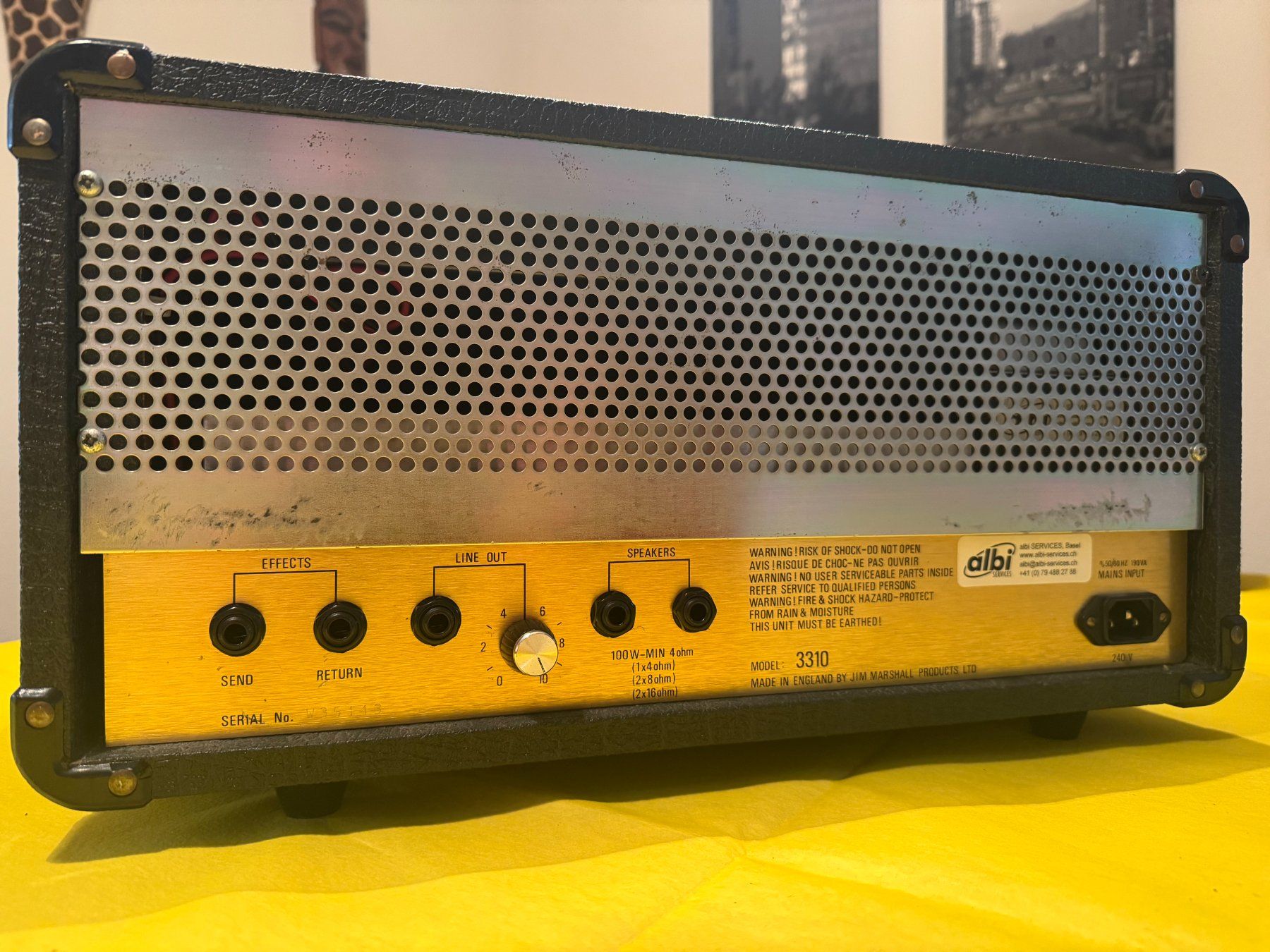 Marshall Amplificatori: Marshall Head 3310 Mosfet – Usato da Wettingen venduto da Cyprus_one 2