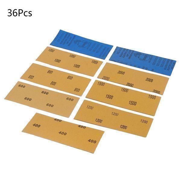 Alle Werkzeuge: 36x Schleifpapier Set 400- 3000 Koernung – Neu (gemäss Beschreibung) aus Thun von onlino 1