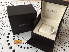 TAG HEUER ORIGINAL - BOX ECRIN SCHACHTEL WATCH CASE - NEW !