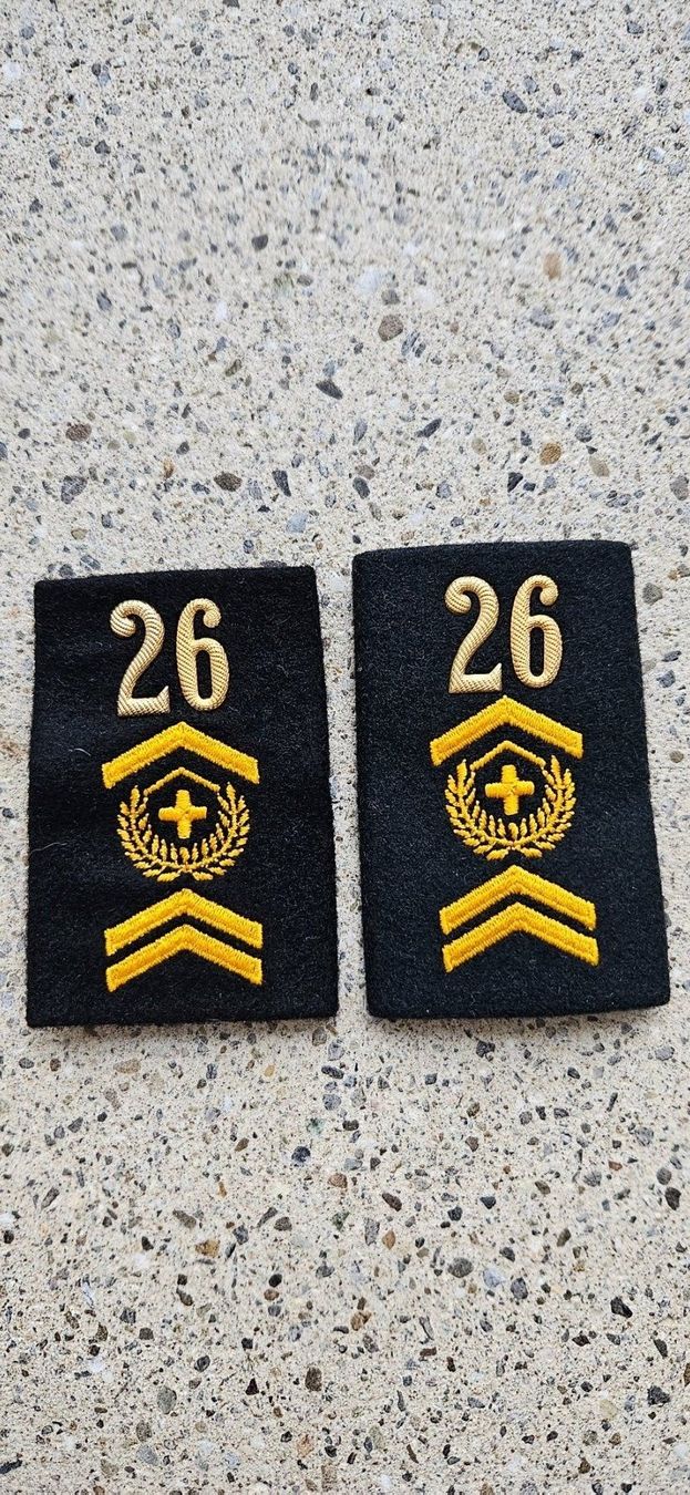 Armée suisse Plaquettes & Badges:  ***  Adjutant Patten nr.26  Genie/Stab ***  – D'occasion à Riedholz par fr_sIruP