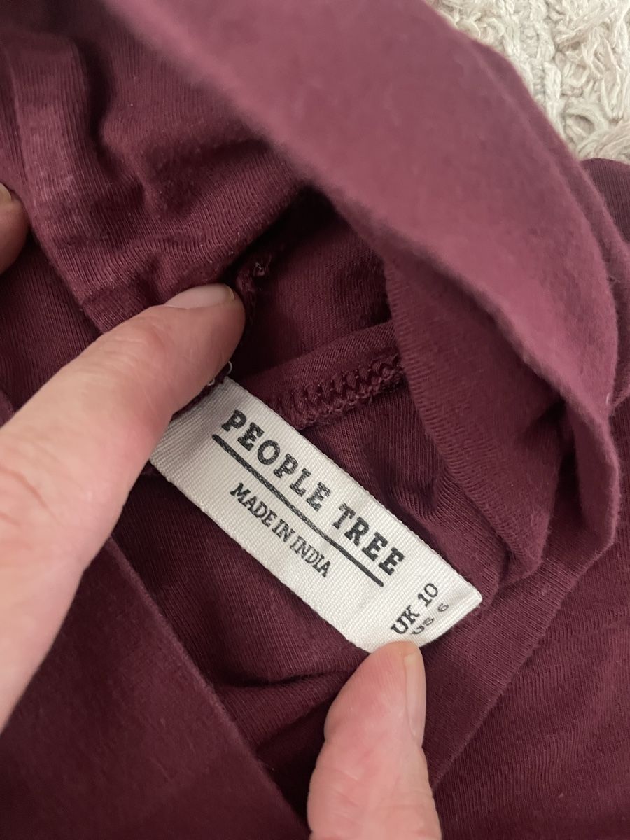 T-shirt: Langarmshirt mit Rollkragen People Tree Organic gr S – Usato da Zürich venduto da cmc_gg9z 1