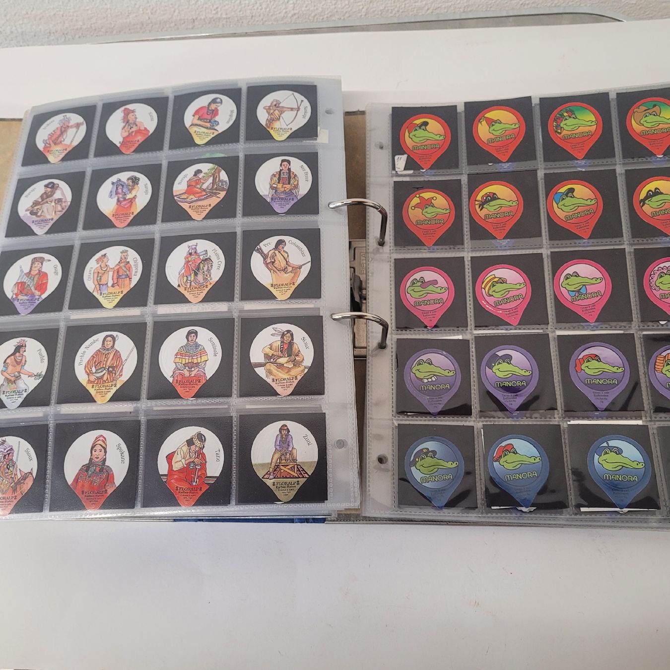 Coperchi dei cremini per caffè: kaffeerahmdeckeli sammlung ca. 3000stück – Usato da Reichenburg venduto da AK_78 1