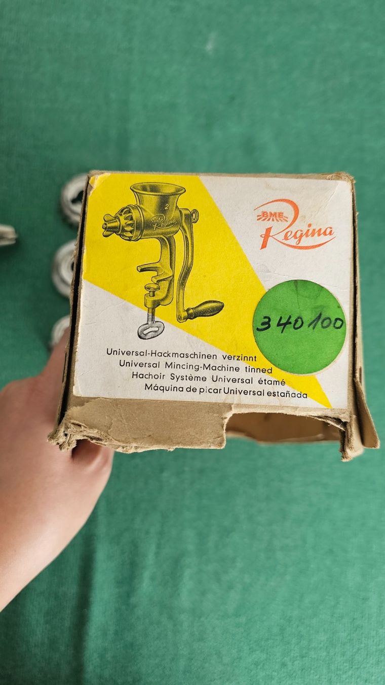 Elettrodomestici da cucina: *BME Regina* UniversaI-Hackmaschine verzinnt – Usato da Bronschhofen venduto da David80 7
