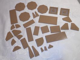 dunkelbeige Legoplatten ( Set 641 )