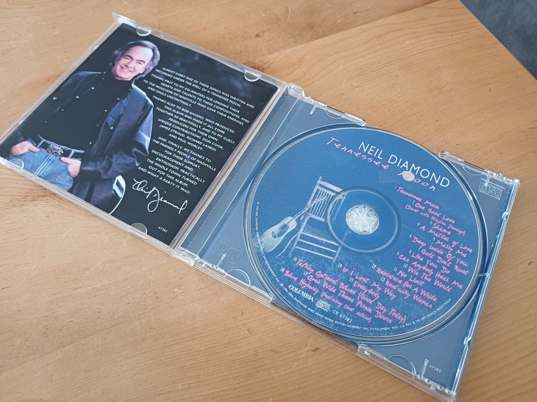 CDs: Neil Diamond - Tennessee Moon – D'occasion à Jona par Rreto71 2
