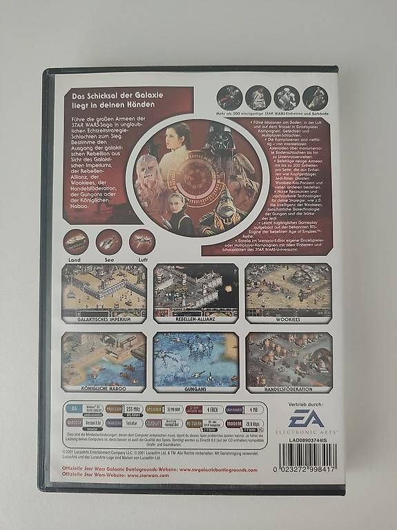 Spiele: Star Wars: Galactic Battlegrounds – Gebraucht aus Ostermundigen von Moebi_92 2