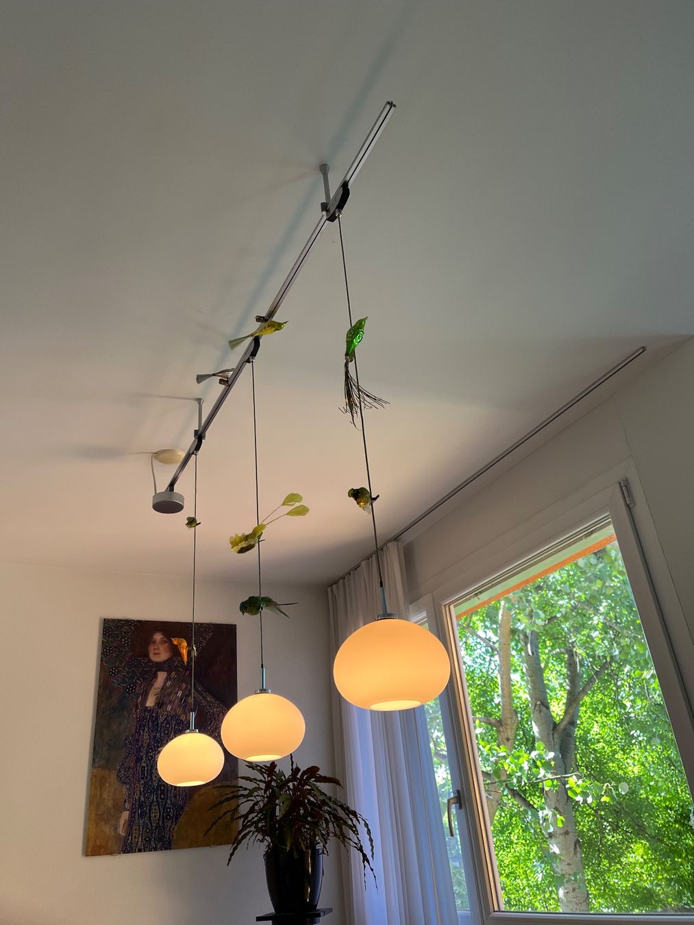 Lampadari & plafoniere: Dekorative Deckenlampe mit drei Leuchtkugeln – Usato da Zürich venduto da embruko