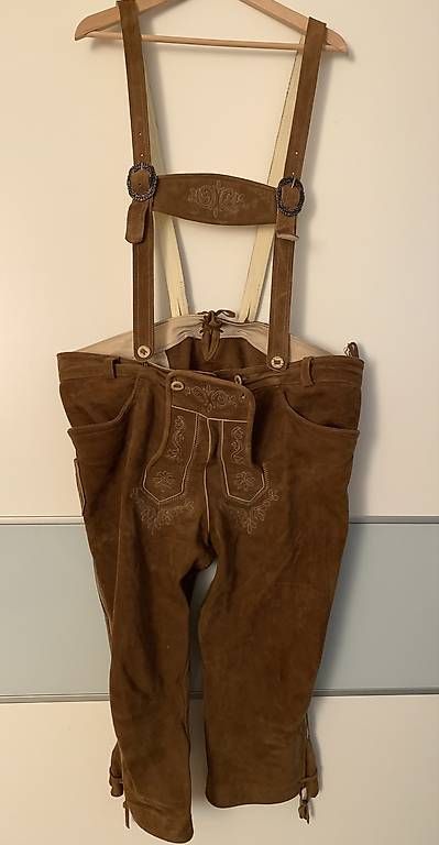 Pantaloni: Oktoberfest Lederhose/Hemd – Usato da Oberglatt venduto da Mamijo 2