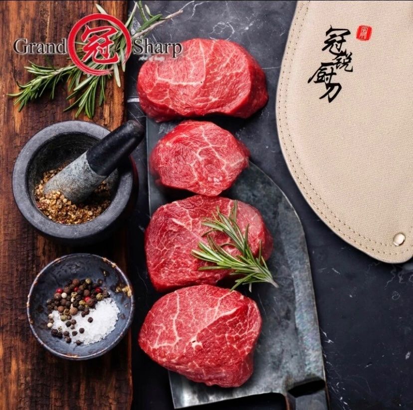 Coltelli da cucina: Handgemachte Geschmiedet Asiatisches Hackmesser Kochmesser – Nuovo e nell'imballaggio originale da Seon venduto da Aaargauer01 2