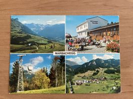 Postkarte Marbachegg 4 Ansichten guter Zustand