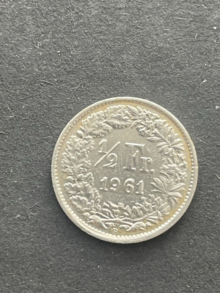 Tutti le monete: -.50 Silber CH Jahr 1961 – Usato da Meierskappel venduto da Hala03 4