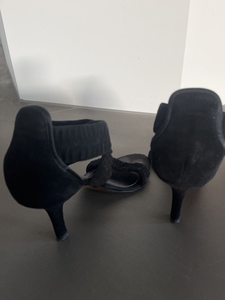 Scarpe da donna: GiorM  Wildledersandale Gr. 38.5 / 8cm – Nuovo (secondo la descrizione) da Illnau venduto da flamingo007 6