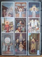 9 Heiligenbildli-Helgeli ca.1950 Printed in Switzerland(9)