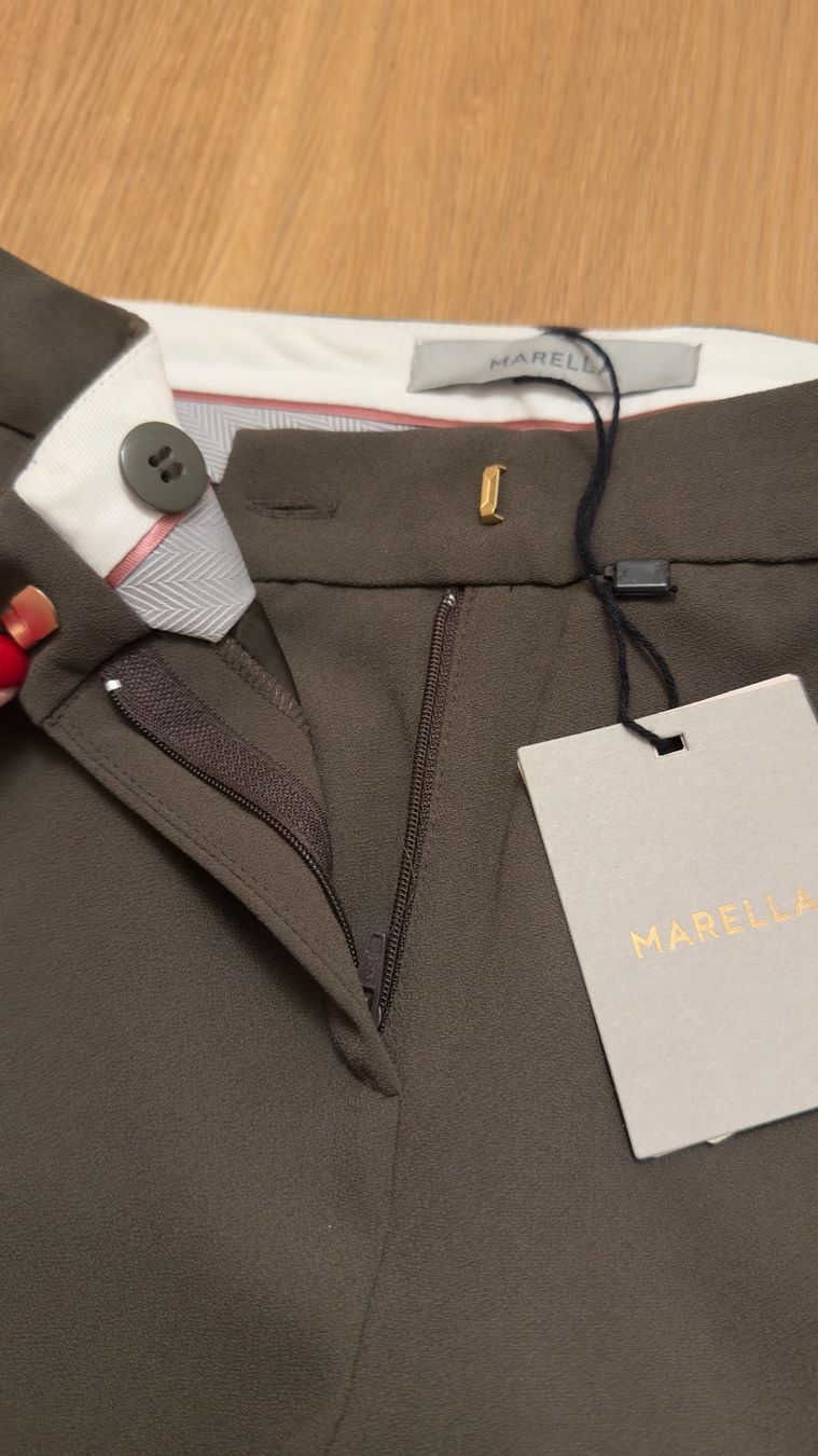 Max Mara Pantaloni: Marella elegante Hose perfekte TOP Passform schöne Farbe – Nuovo e nell'imballaggio originale da Faulensee venduto da Liebes_Kind_2019 2