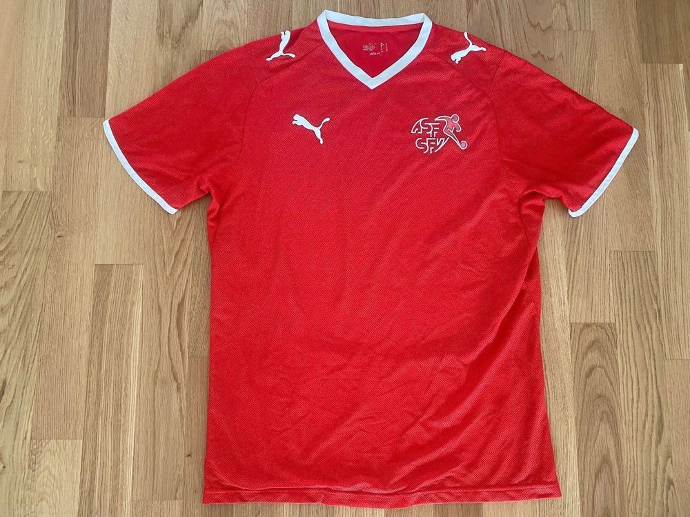 Maillot Suisse Extérieur 2006-2008 #5 - RARE - Taille XL - Occasion
