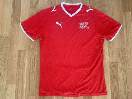 ORIGINAL SCHWEIZ NATI EM 2008 MAILLOT SUISSE PUMA SVIZZERA M