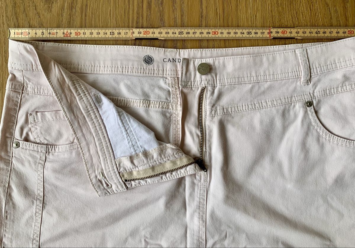 Gonne: Jupe rose/gris pâle, taille 46 – Usato da Port venduto da granitod 2