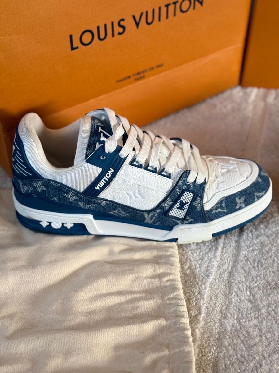 Louis Vuitton Herrenschuhe: Louis Vuitton Sneaker Grösse 44, top Zustand – Gebraucht aus Basel von RaykoShop 4
