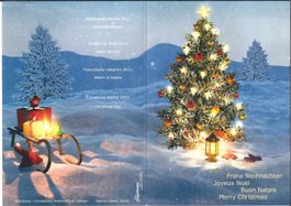 Carte de Voeux de Noel des PTT  2011