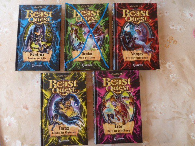 Livres: Buch Beast Quest Stückpreis Fr.5.50 – D'occasion à Ueken par dale02 1