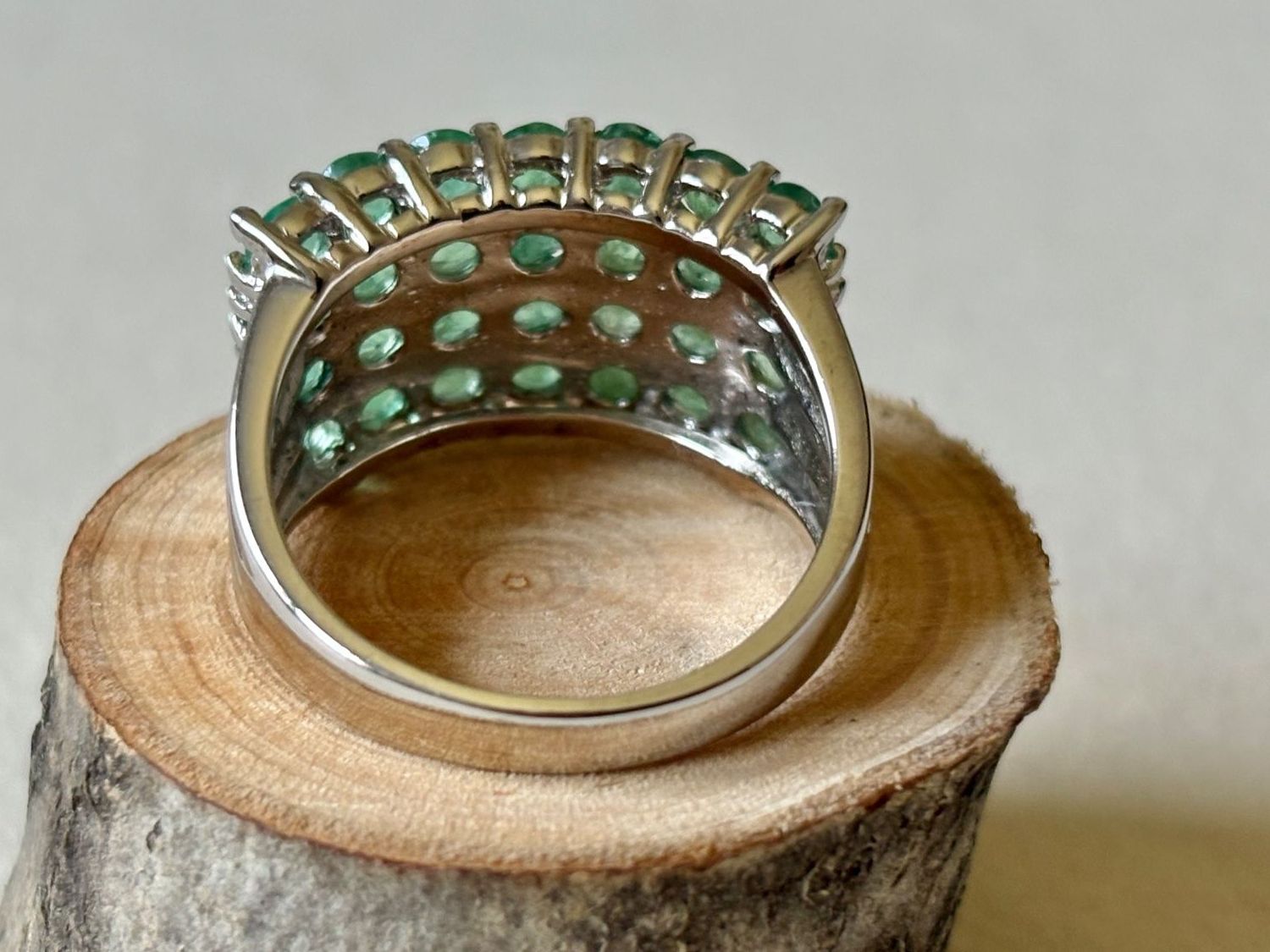 Anelli: Ring Smaragd, Gr. 56, Silber 925 – Nuovo (secondo la descrizione) da Brugg AG venduto da lau_9rvy 3