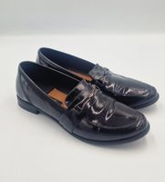Elegante Lackleder Loafers Gino Rossi Grösse 38, neuwertig!