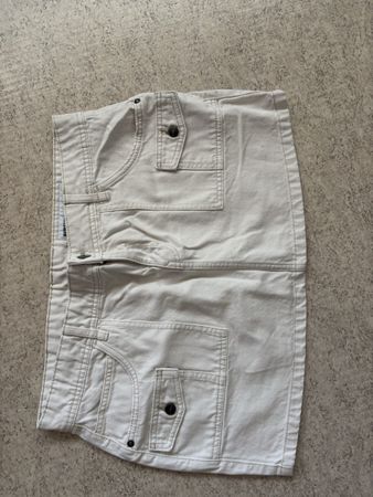 Jeansrock Damen beige Grösse 42