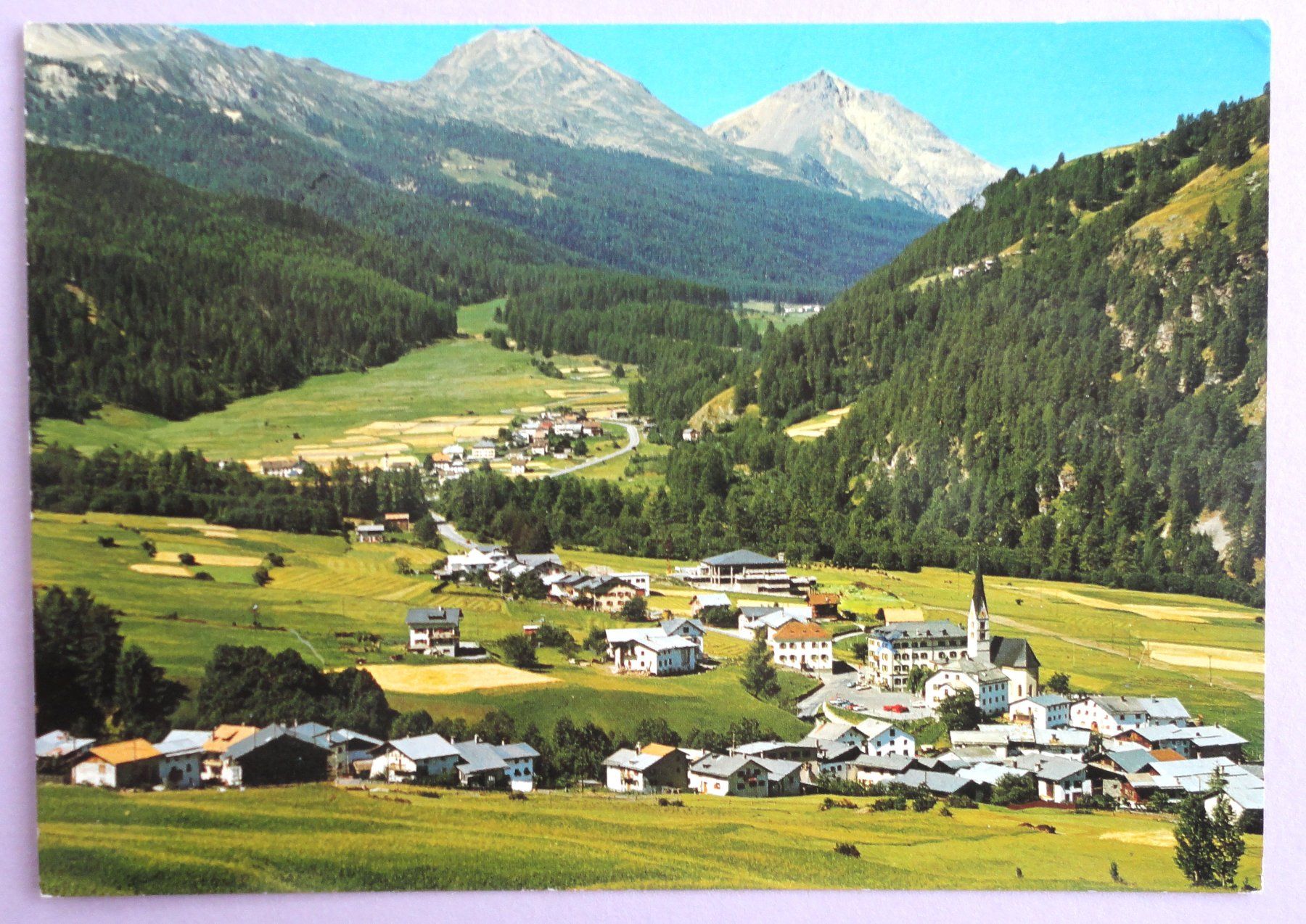 Cartoline postali: Sta. Maria im Münstertal – Usato da Fétigny venduto da Billy2miny