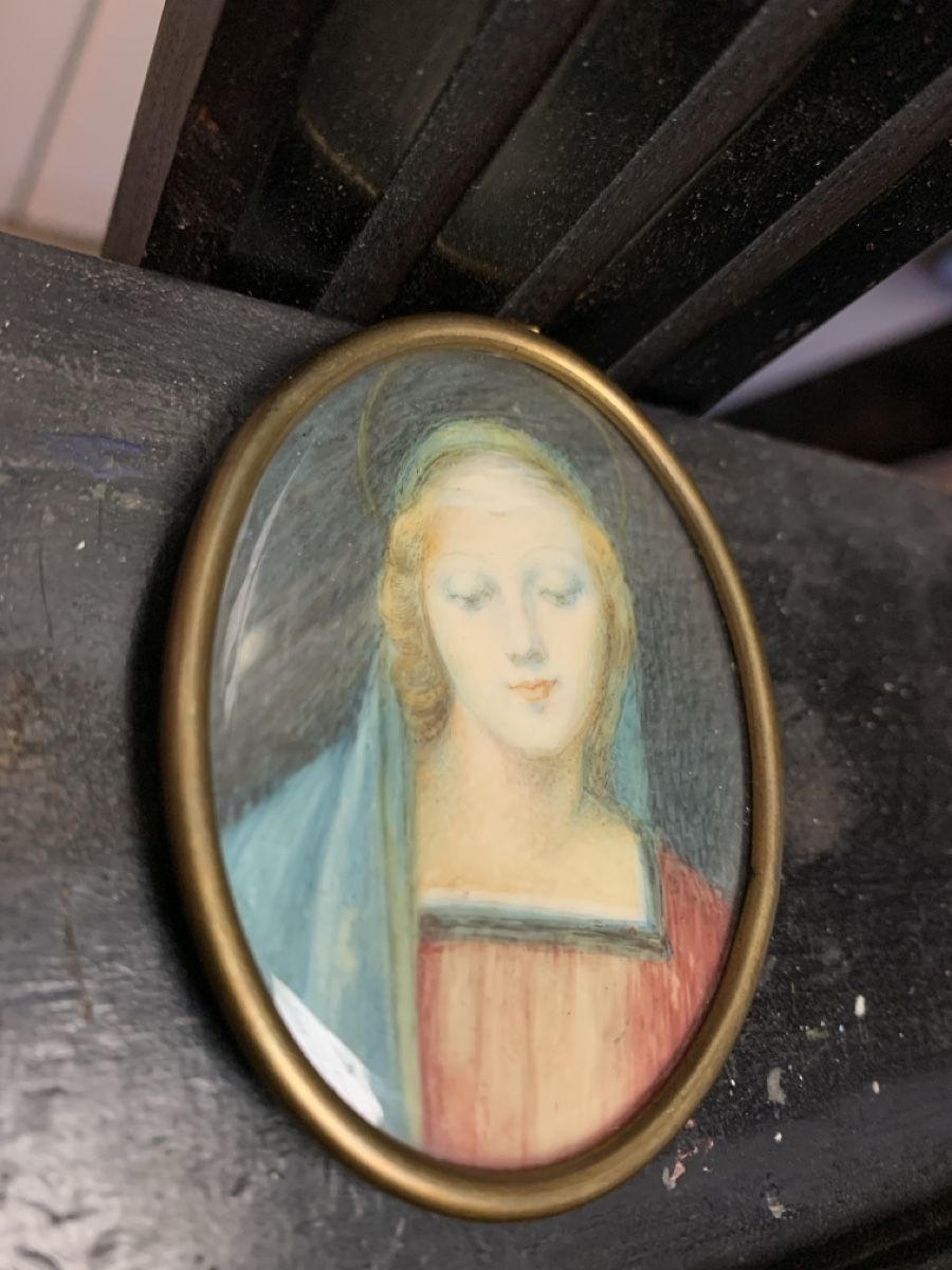 Dipinti: Nach Raffaello Madonna Granduca – Usato da Wolfhalden venduto da SecondAntique 7