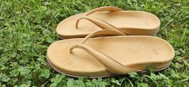 Zehentrenner H&M beige, neuwertiger Zustand, Grösse 40