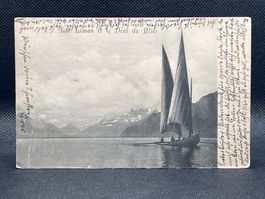 Lac Léman et le Dent du Midi