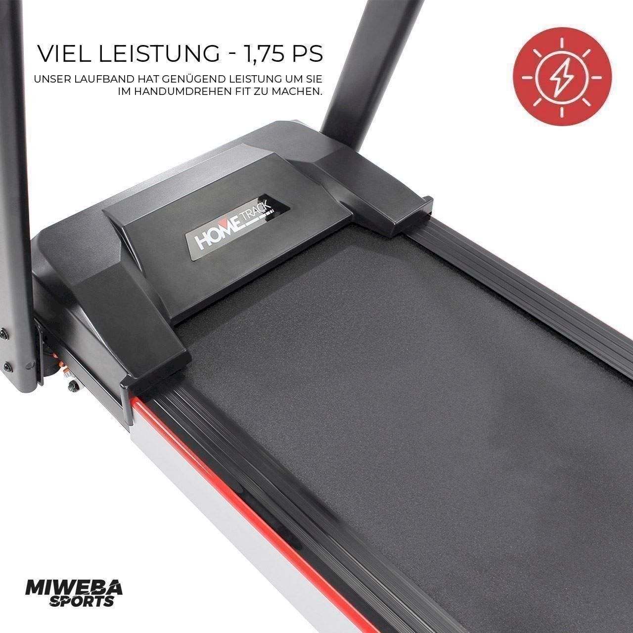 Hometrainer: Miweba elektrisches Laufband HT1000 – Nuovo e nell'imballaggio originale da Bottighofen venduto da zaap 2