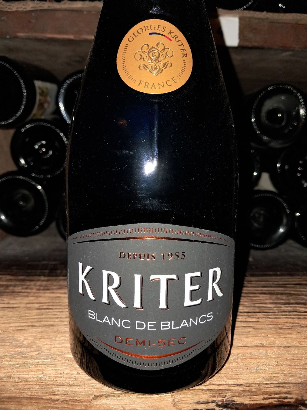 Vins: Kriter Blanc de Blancs Demi-Sec – Neuf avec emballage d'origine à Le locle par juliensaran 1
