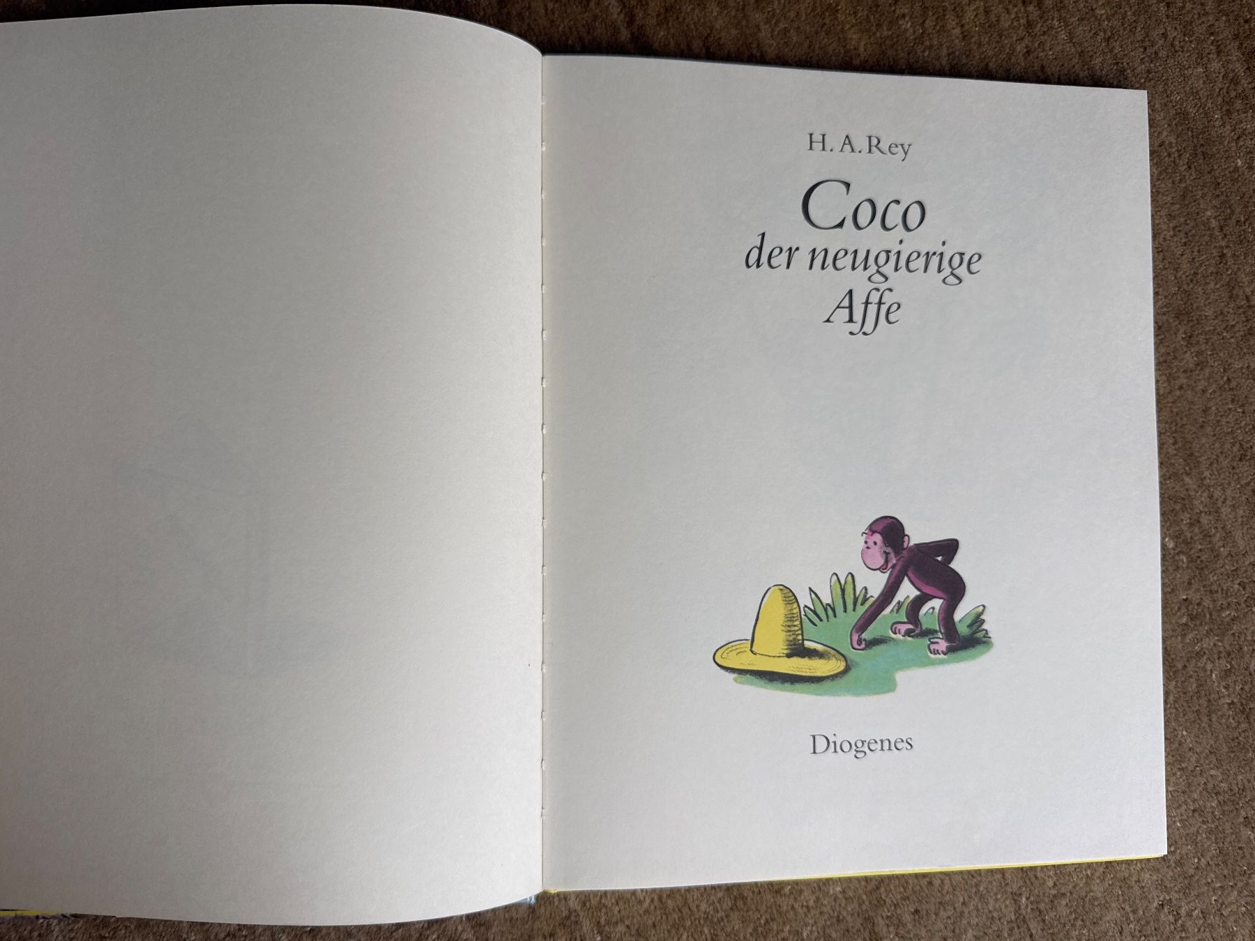 Bücher: Coco der neugierige Affe - H. A. Rey – Neu (gemäss Beschreibung) aus Aarau von Kilauea 2