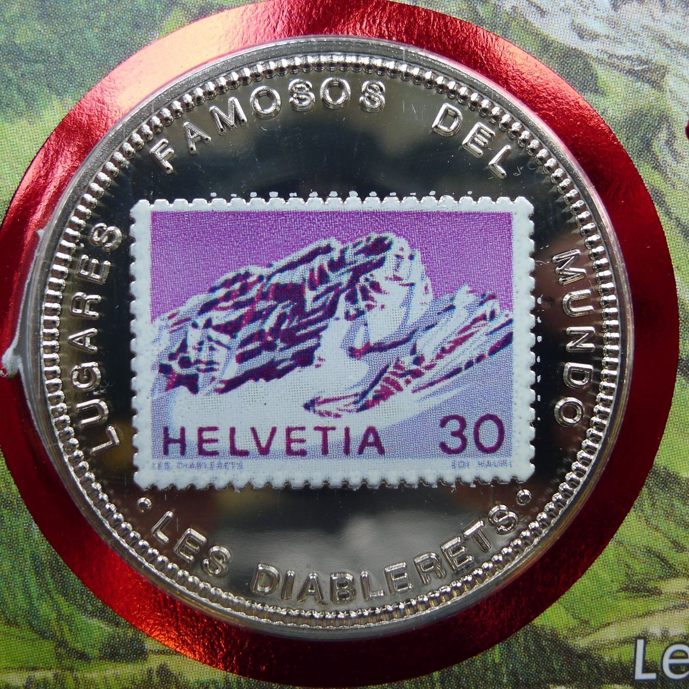 Tutti le monete: 1997: Numisbrief Schweizer Berge - Les Diablerets mit Nr.503 – Usato da Sursee venduto da Luzernerraute 1