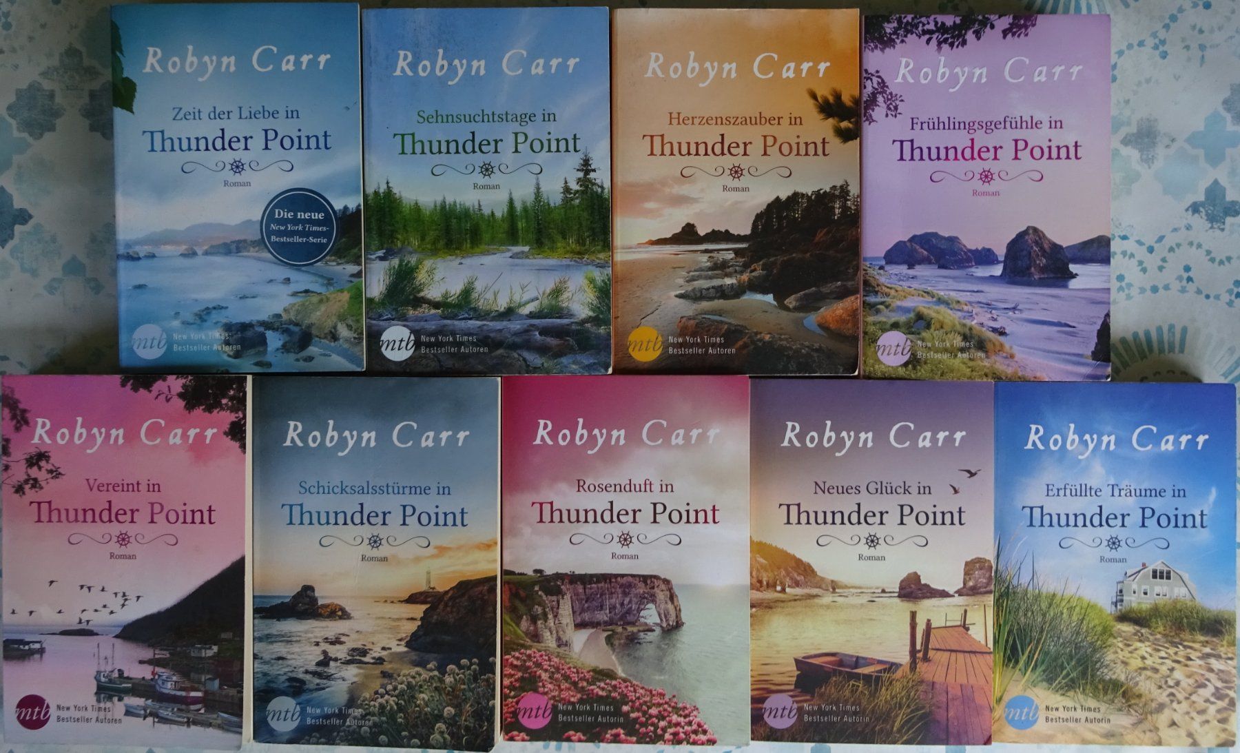 Bücher: 9 Bücher von Robyn Carr - "Thunder Point" – Gebraucht aus Bern von Hero2.0